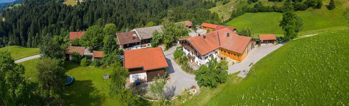 Bild von oben Simmerlhof Bild von oben Simmerlhof